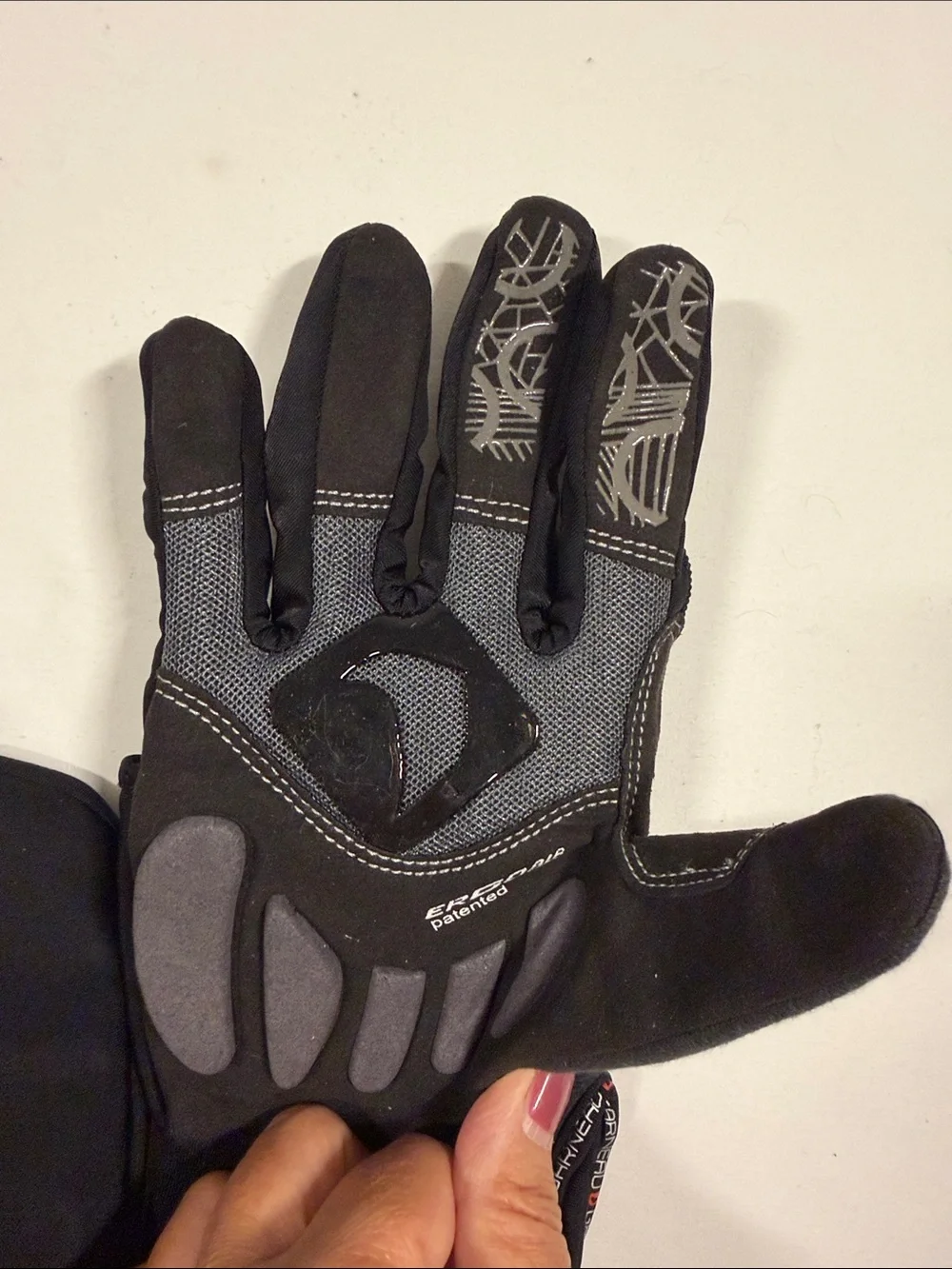 3M Thinsulate Black Cold Weather Cycling Gloves Split-Finger NWOT